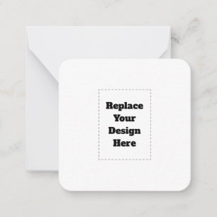 Create Your Own white  Card