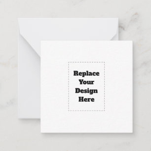 Create Your Own white  Card