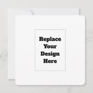 Create Your Own white  Card