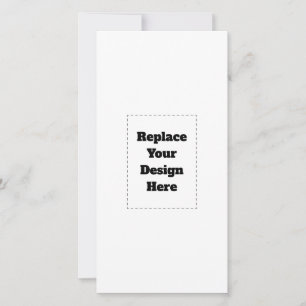Create Your Own white Card