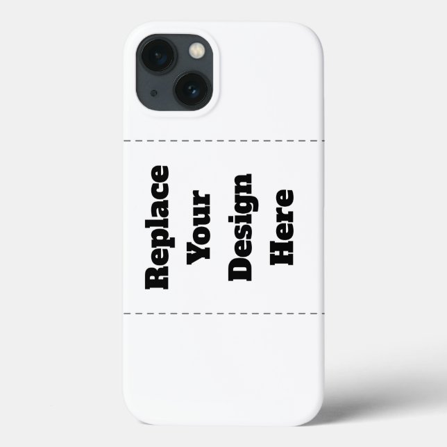 Create Your Own white  Case-Mate iPhone Case (Back)