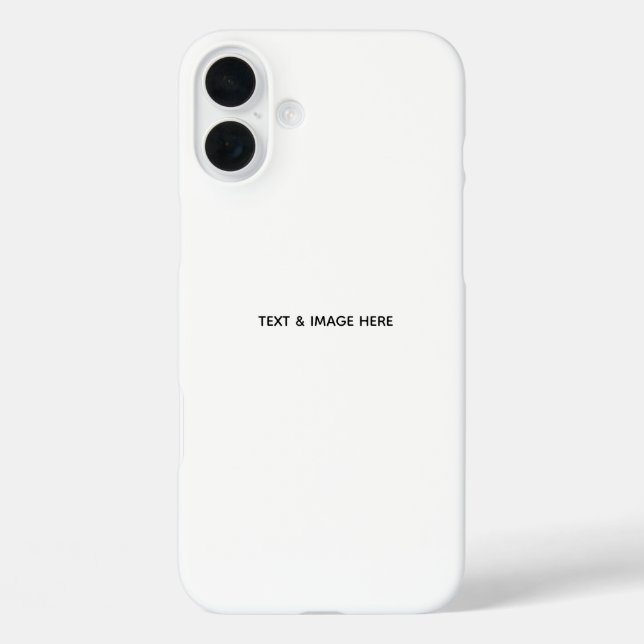 Create Your Own white Case-Mate iPhone Case (Back)