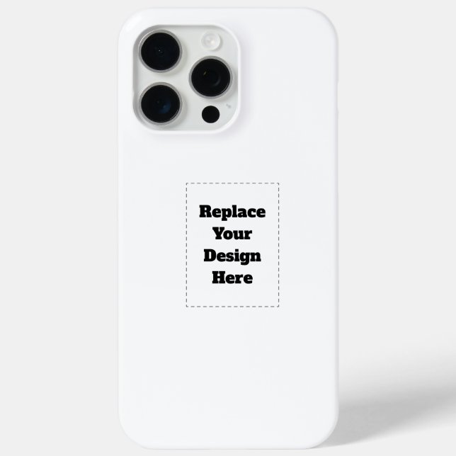 Create Your Own white  Case-Mate iPhone Case (Back)