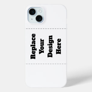 Create Your Own white  iPhone 15 Mini Case