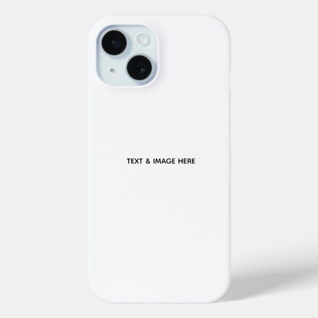 Create Your Own white Case-Mate iPhone Case (Back)