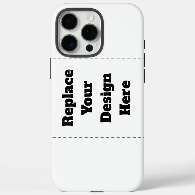 Create Your Own white  Case-Mate iPhone Case (Back)