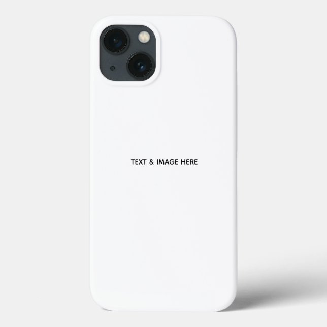 Create Your Own white Case-Mate iPhone Case (Back)