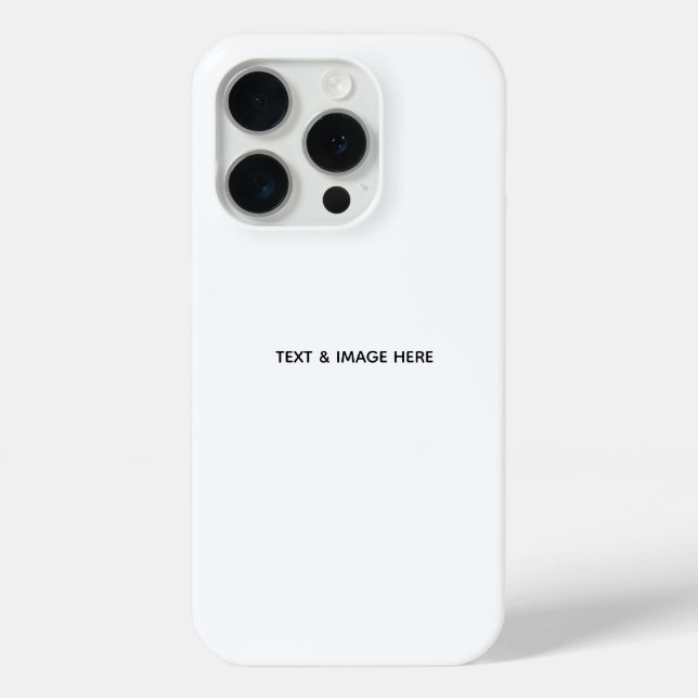 Create Your Own white Case-Mate iPhone Case (Back)