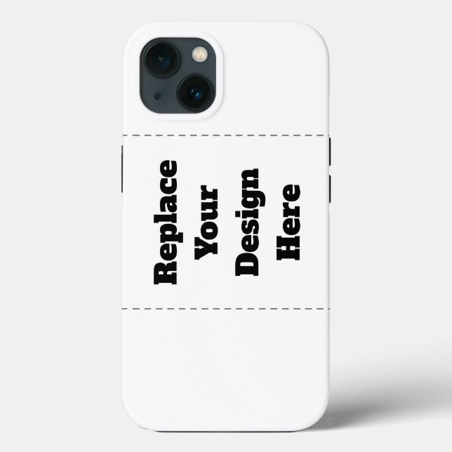 Create Your Own white  Case-Mate iPhone Case (Back)