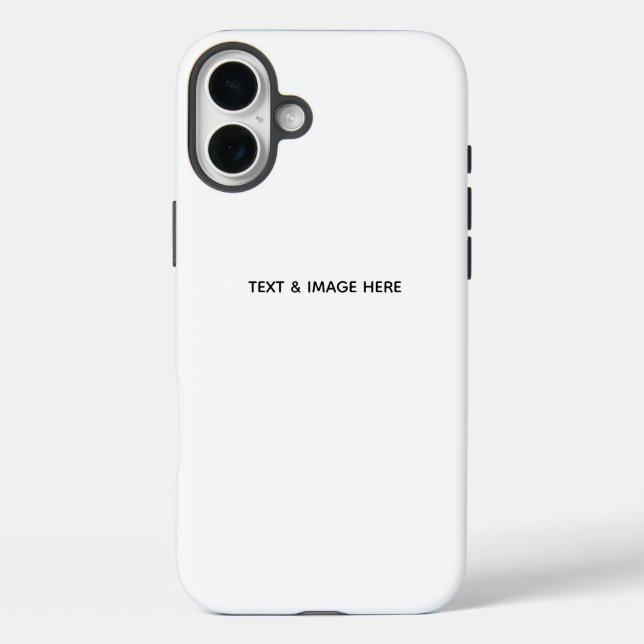 Create Your Own white Case-Mate iPhone Case (Back)