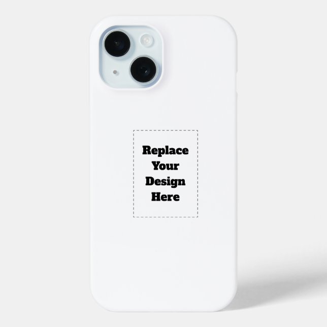 Create Your Own white  Case-Mate iPhone Case (Back)