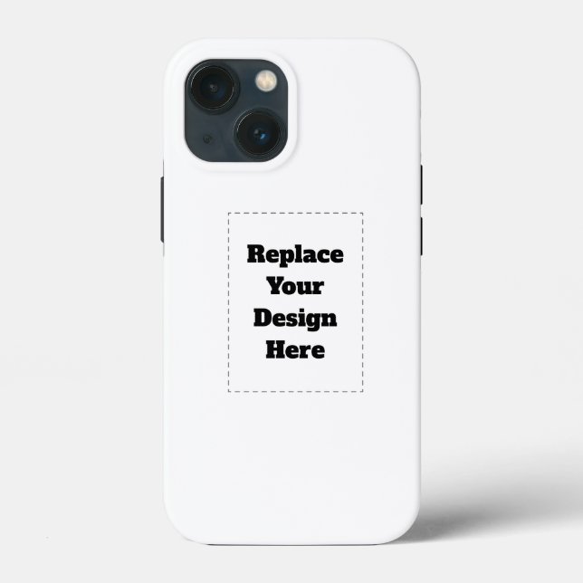 Create Your Own white  Case-Mate iPhone Case (Back)
