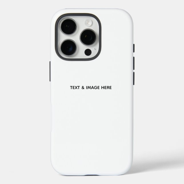 Create Your Own white Case-Mate iPhone Case (Back)