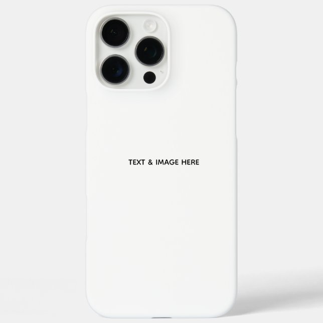 Create Your Own white Case-Mate iPhone Case (Back)