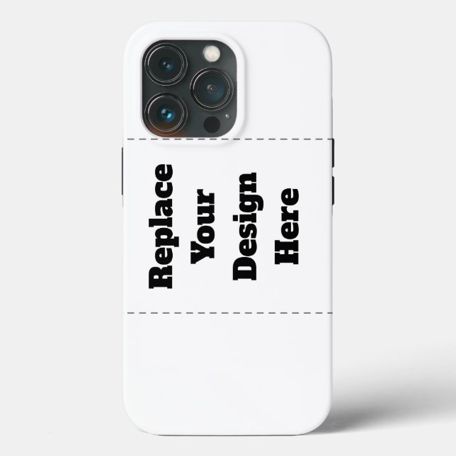 Create Your Own white  Case-Mate iPhone Case (Back)