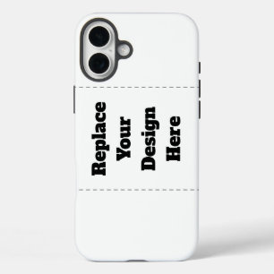 Create Your Own white  iPhone 16 Plus Case