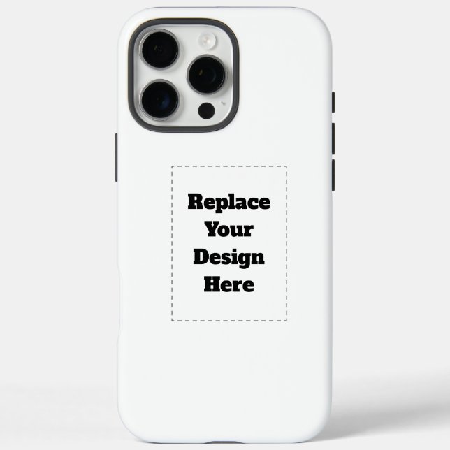 Create Your Own white  Case-Mate iPhone Case (Back)