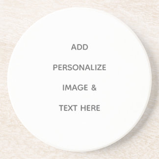 Create Your Own white  Coaster
