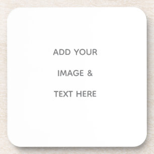 Create Your Own white Coaster