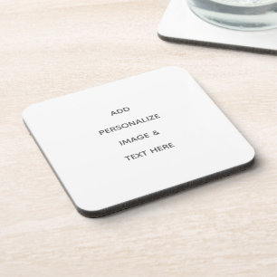 Create Your Own white Coaster