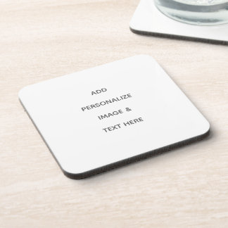 Create Your Own white Coaster