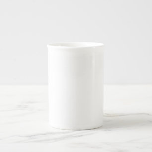 Create Your Own White Custom Bone China Mug