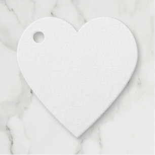 Create Your Own White Custom Favour Tags