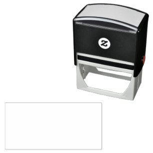 Create Your Own White Custom Self-inking Stamp