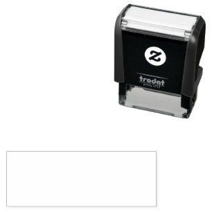 Create Your Own White Custom Self-inking Stamp
