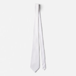 Create Your Own White Custom Tie