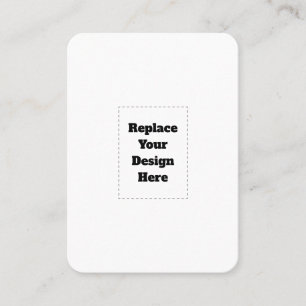 Create Your Own white  Discount Card