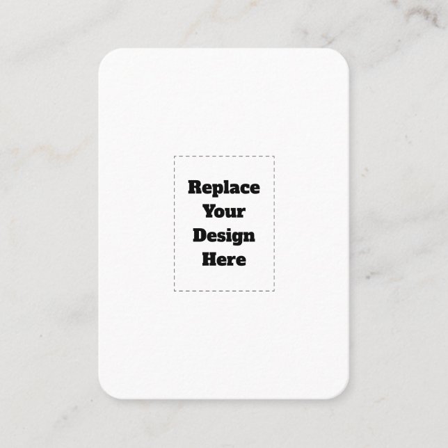 Create Your Own white  Discount Card (Front)