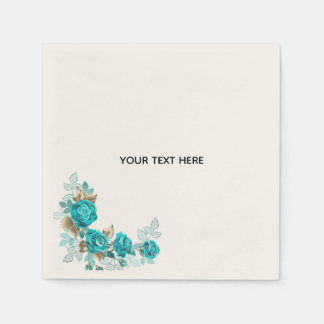 Create Your Own White Elegant Napkin