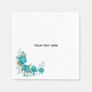 Create Your Own White Elegant Napkin