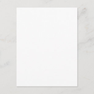 Create Your Own white Enclosure Card