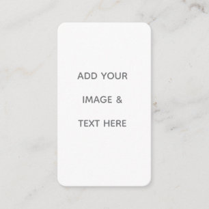 Create Your Own white Enclosure Card