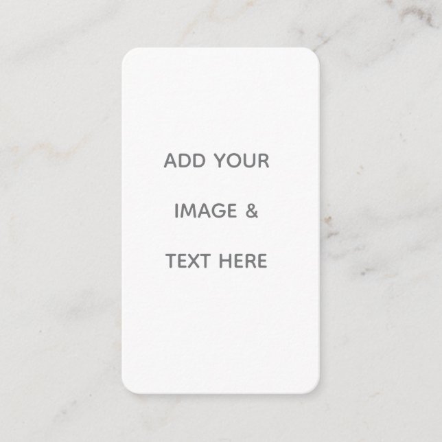 Create Your Own white  Enclosure Card (Front)