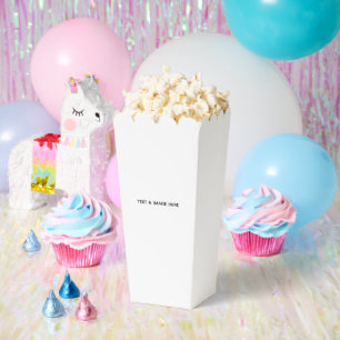 Create Your Own white Favour Box