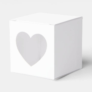 Create Your Own white  Favour Box