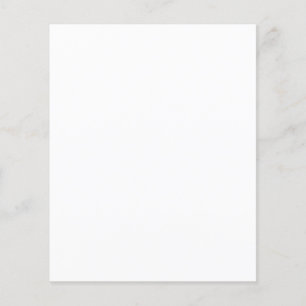 Create Your Own white Flyer