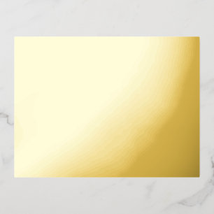 Create Your Own white Foil Holiday Postcard