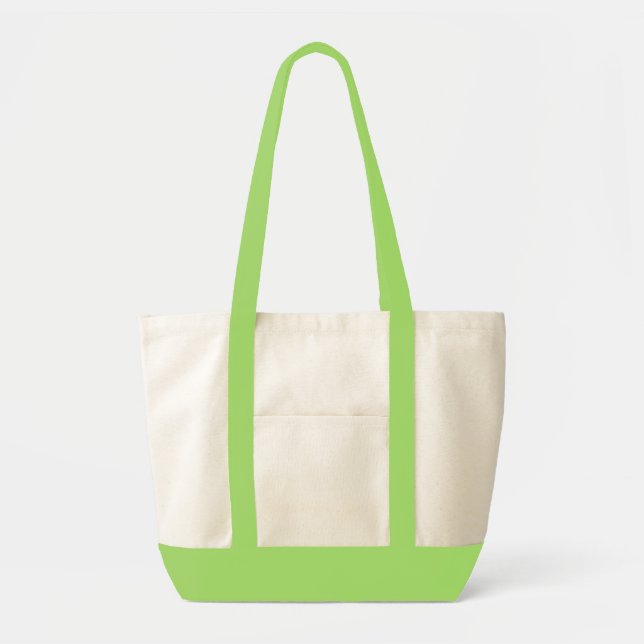 Create your own white Folded Greeting Card Tote Bag (Front)