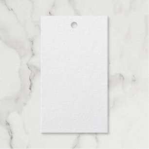 Create Your Own white Gift Tags