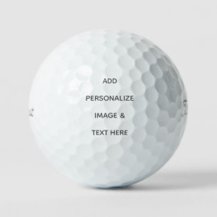 Create Your Own white  Golf Balls