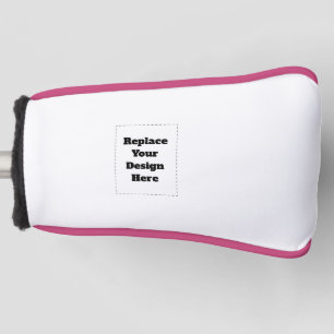 Create Your Own white Golf Head Cover