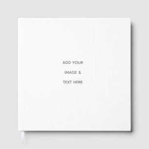 Create Your Own white  Guest Book