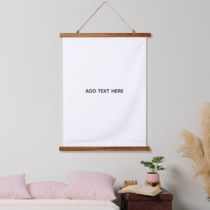 Create Your Own White Hanging Tapestry