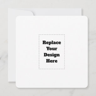 Create Your Own white Holiday Card