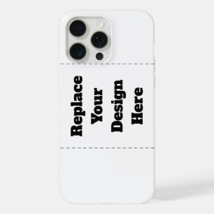 Create Your Own white  iPhone 15 Pro Max Case