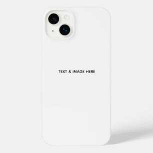 Create Your Own white iPhone 14 Plus Case
